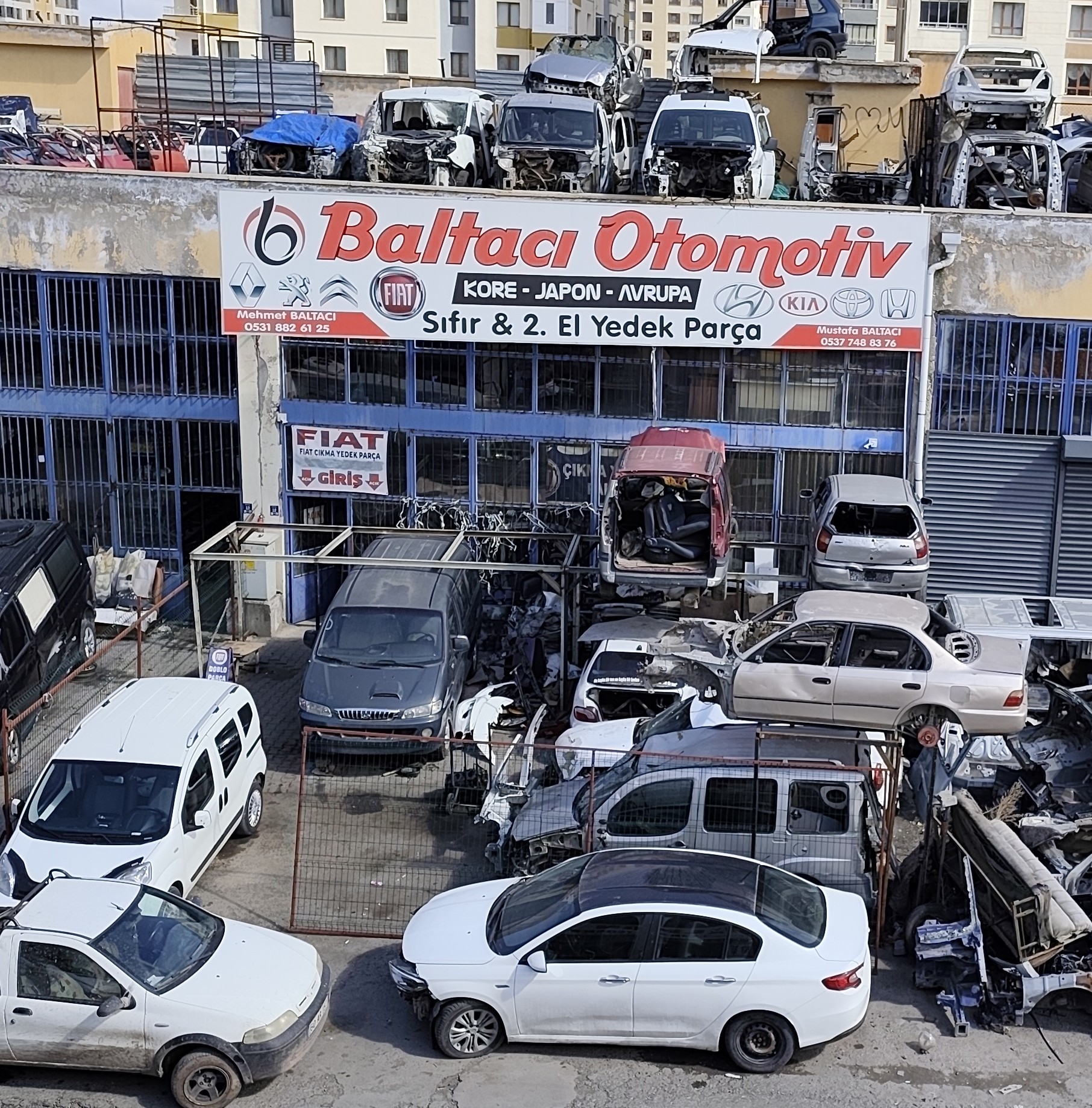 Baltacı Otomotiv Çıkma 38 Mağazası