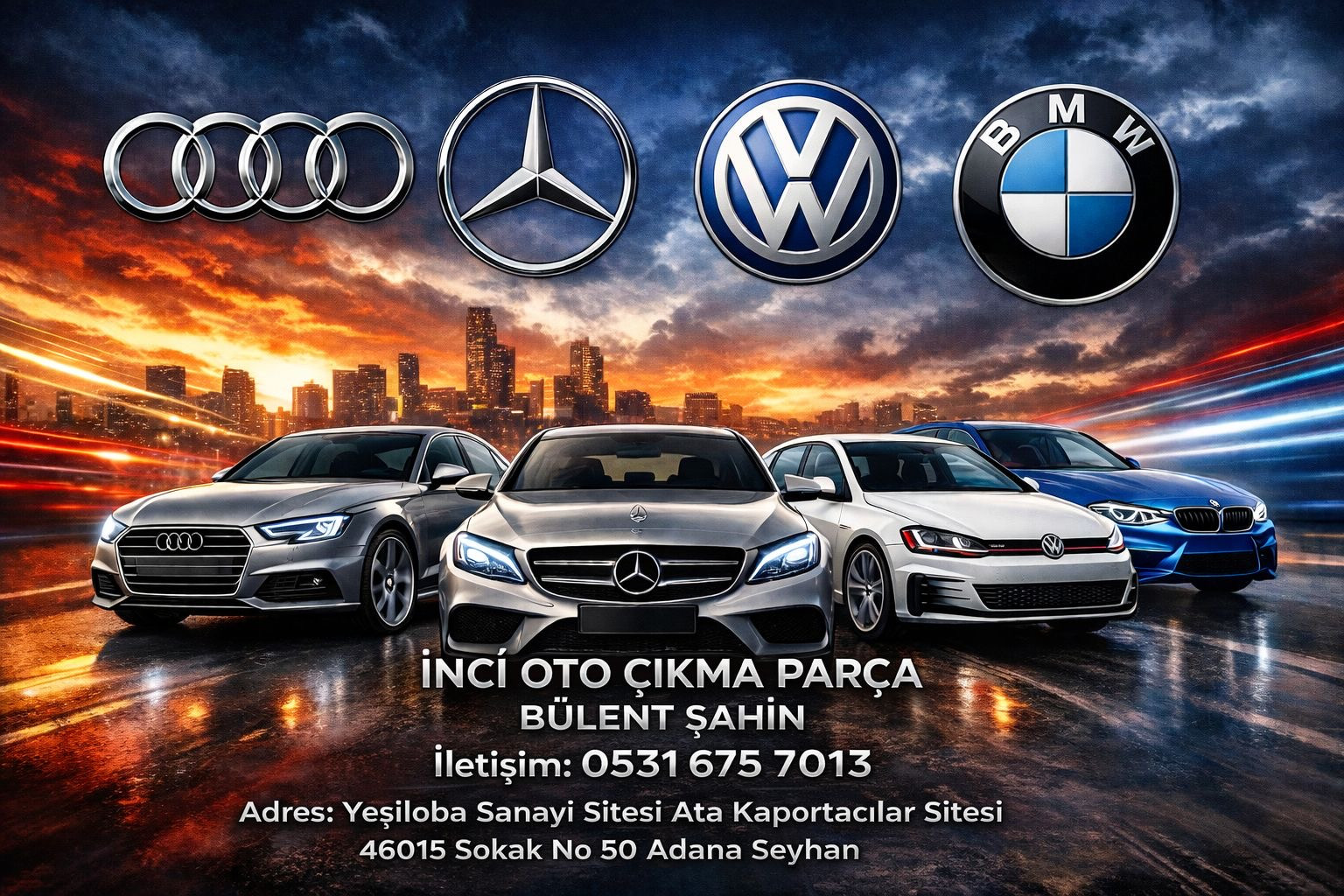 İnci Oto Çıkma Parça Mağazası