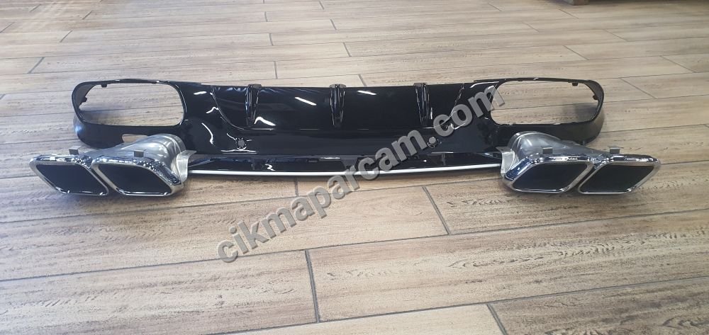 Mercedes 2018 - 2022 MERCEDES CLS DIFÜZÖR ARKA C63 UYUMLU ARKA DIFIZOR SET - İlan No: 61923661