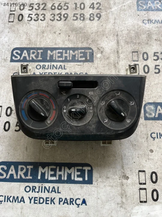 ÇIKMA FIAT FIORINO KLİMA KONTROL PANELİ